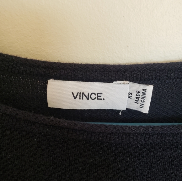 VINCE. Iceberg Colorblock Light Knit Sweater XS - Picture 5 of 10